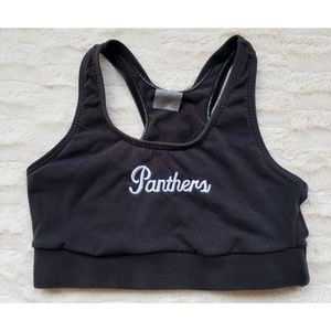 Black panthers sports bra